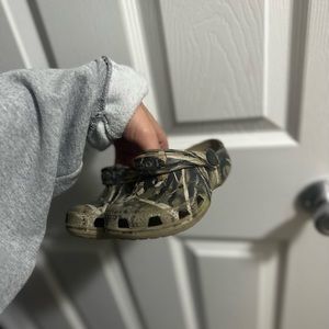 Camo crocs